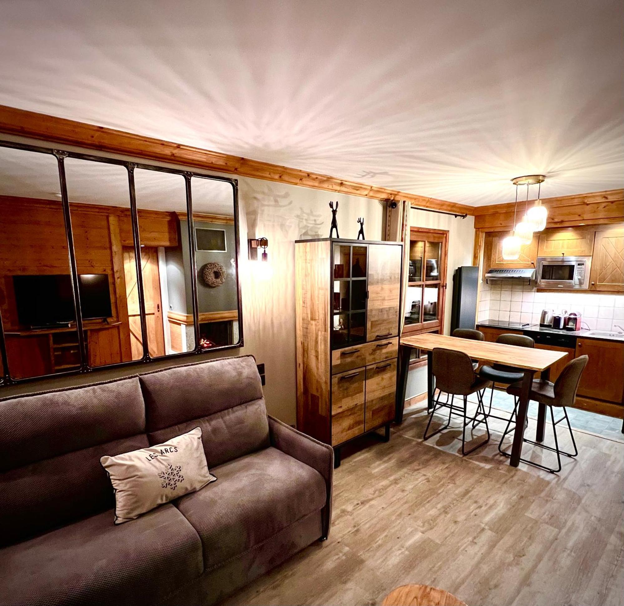 Arc 1950 - Chalet Des Lys - Appt Luxe 4 Pers Les Arcs  Ngoại thất bức ảnh